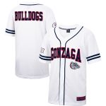 Gozags Shop - men8217s colosseum white gonzaga bulldogs free spirited mesh button-up baseball jersey Collection | Gonzaga Bulldogs Fan Essentials