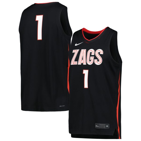 Gozags Shop - men8217s nike black gonzaga bulldogs icon replica basketball jersey Collection | Gonzaga Bulldogs Fan Essentials