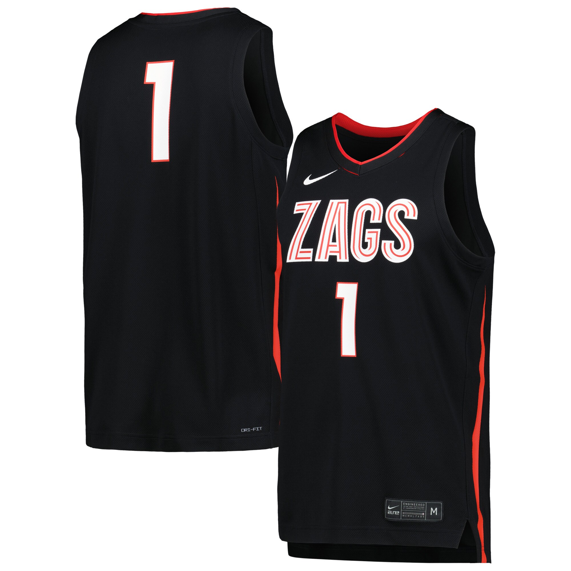 Gozags Shop - men8217s nike black gonzaga bulldogs icon replica basketball jersey Collection | Gonzaga Bulldogs Fan Essentials