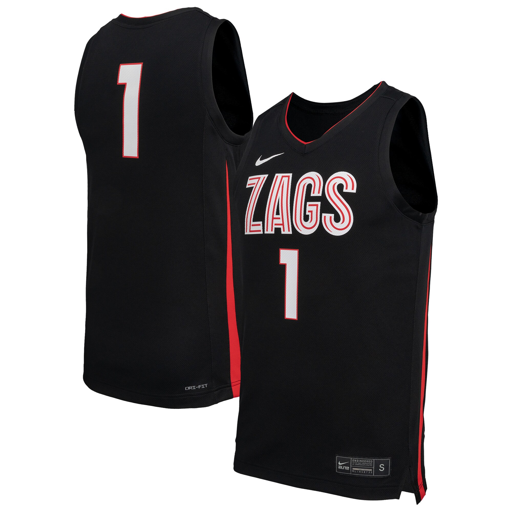 Gozags Shop - men8217s nike black gonzaga bulldogs replica basketball jersey Collection | Gonzaga Bulldogs Fan Essentials