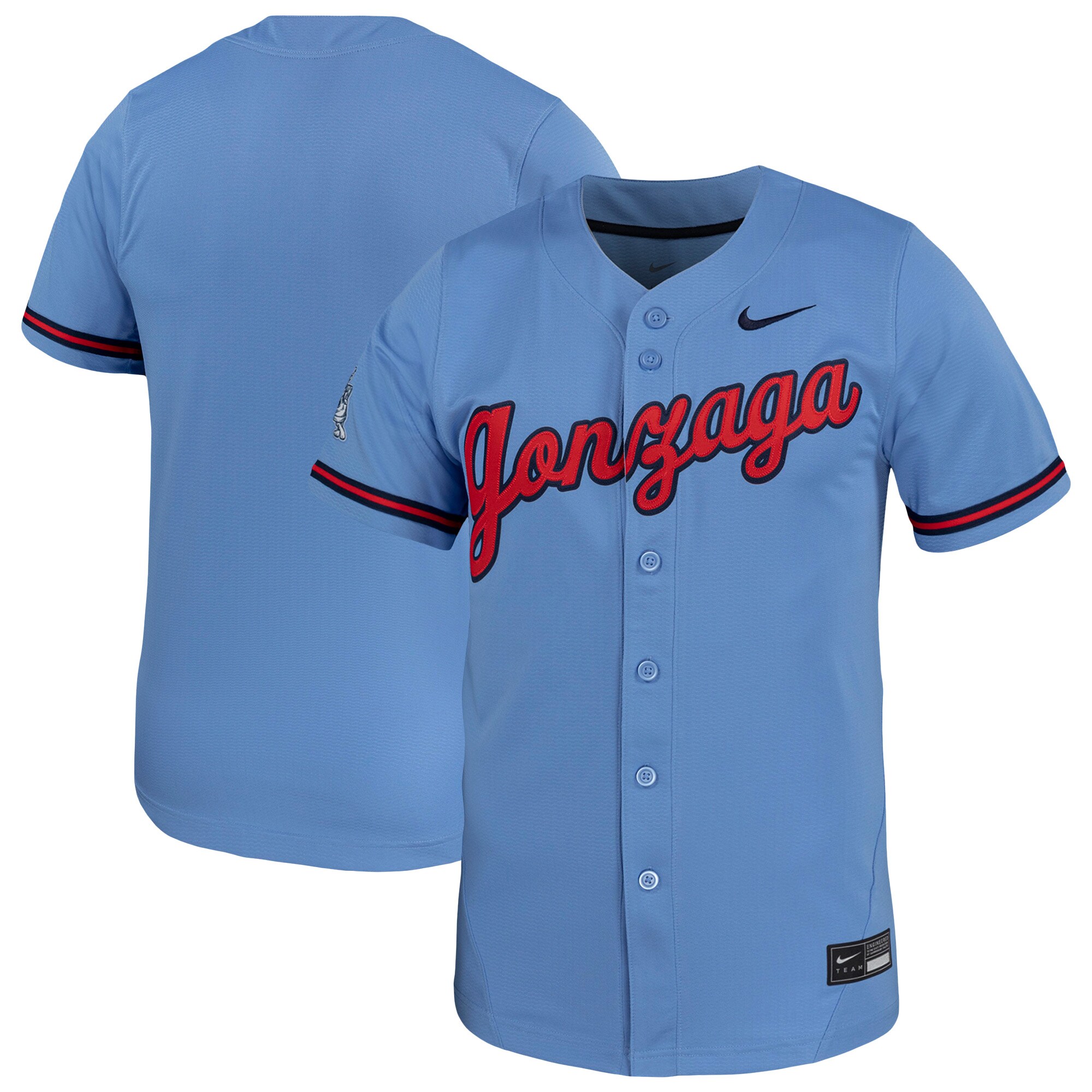 Gozags Shop - men8217s nike light blue gonzaga bulldogs replica baseball jersey Collection | Gonzaga Bulldogs Fan Essentials