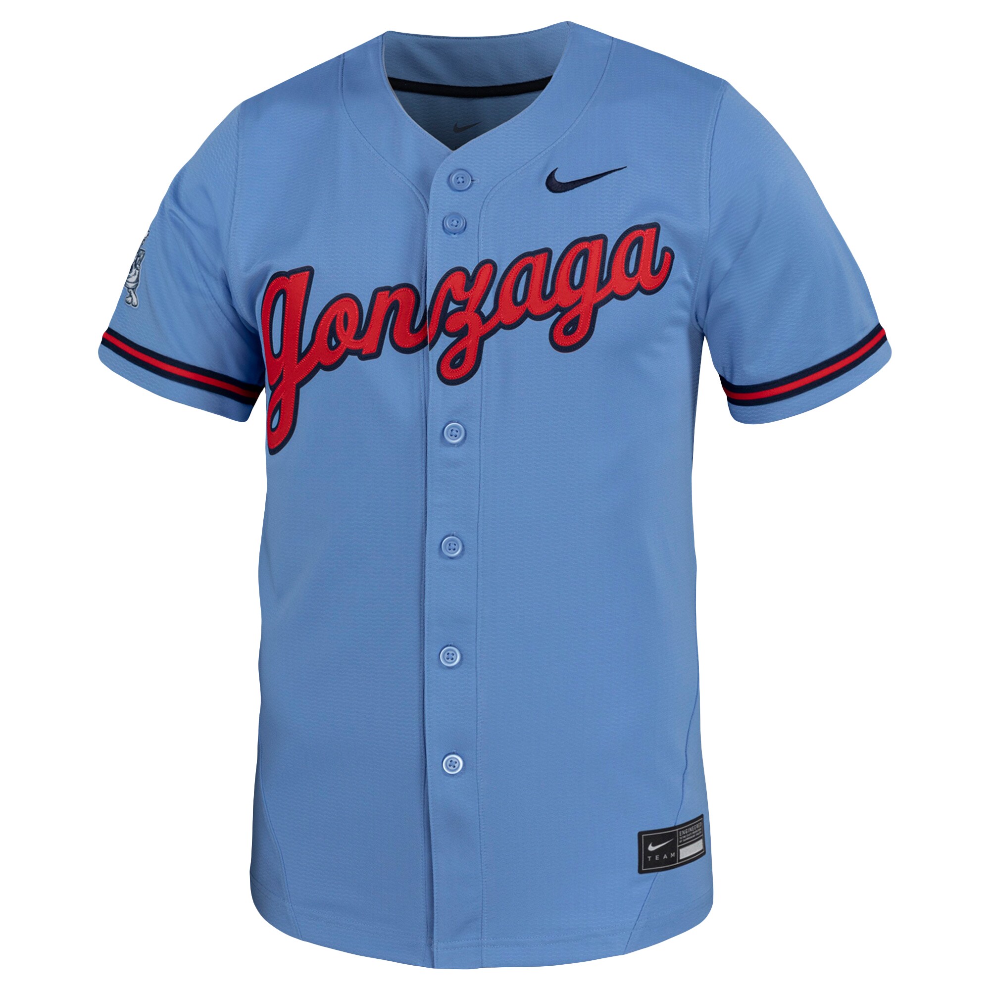 Gozags Shop - men8217s nike light blue gonzaga bulldogs replica baseball jersey Collection | Gonzaga Bulldogs Fan Essentials
