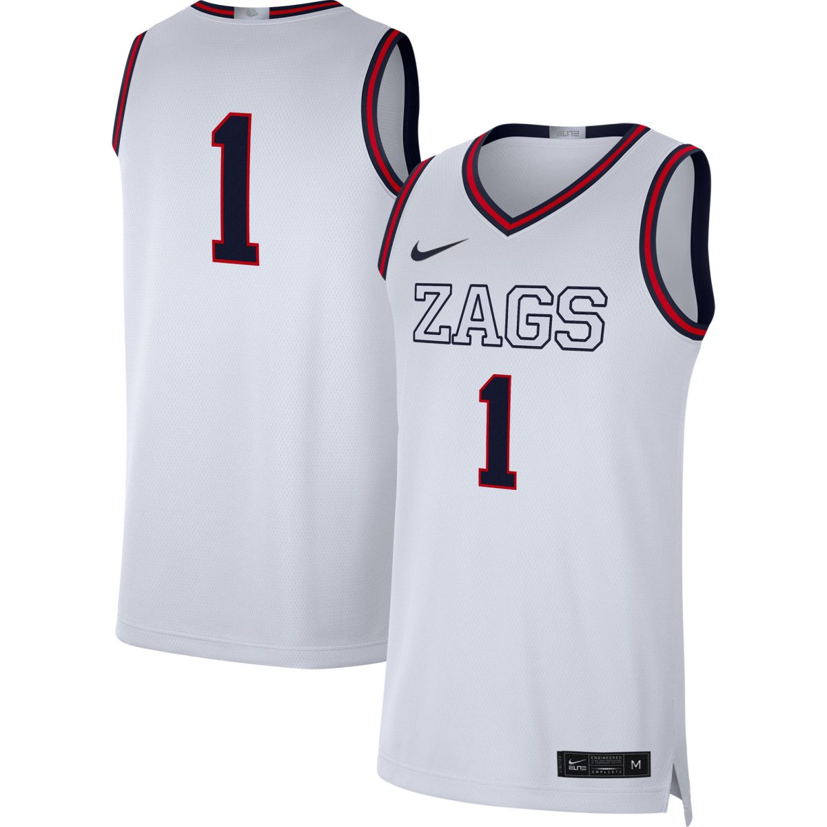 Gozags Shop - men8217s nike  white gonzaga bulldogs limited basketball jersey Collection | Gonzaga Bulldogs Fan Essentials