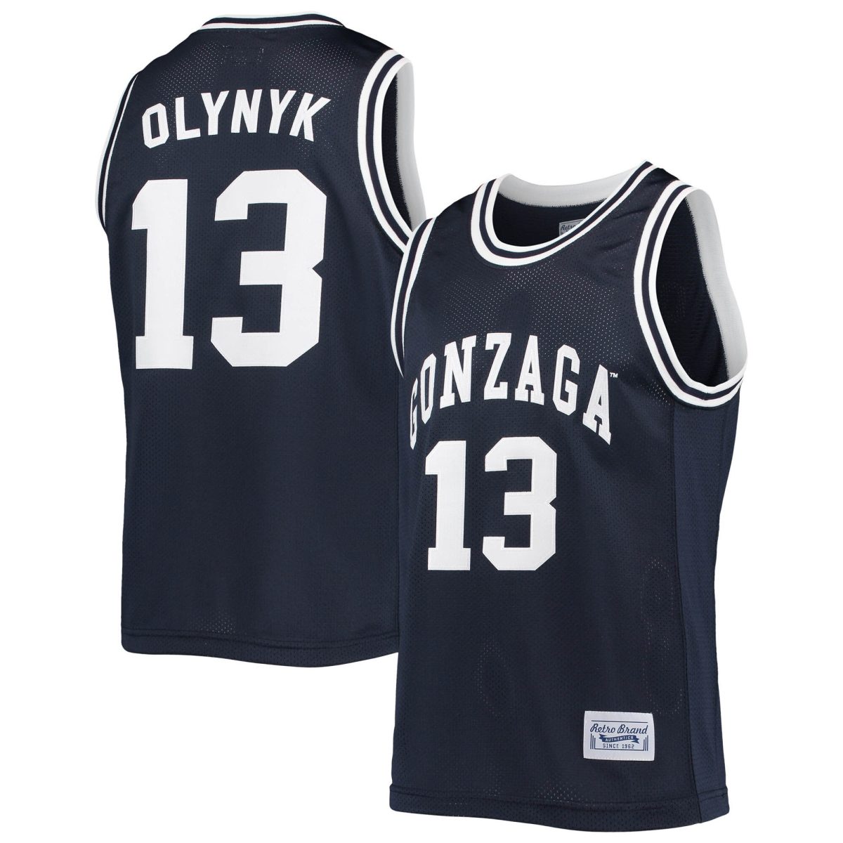 Gozags Shop - men8217s original retro brand kelly olynyk navy gonzaga bulldogs alumni commemorative classic basketball jersey Collection | Gonzaga Bulldogs Fan Essentials