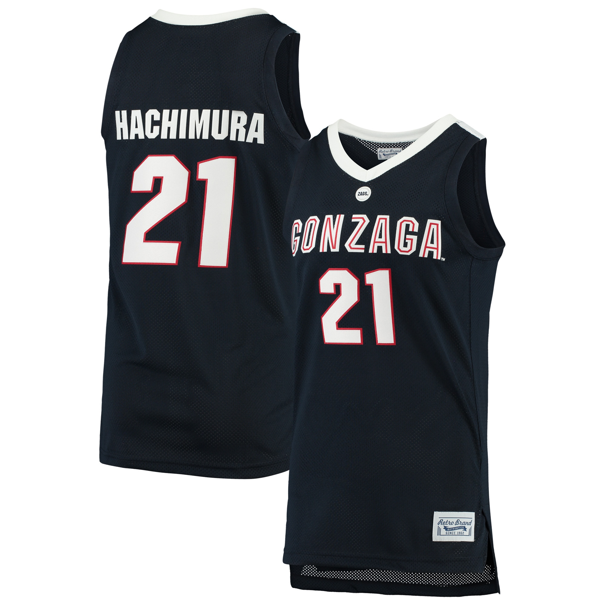 Gozags Shop - men8217s original retro brand rui hachimura navy gonzaga bulldogs alumni basketball jersey Collection | Gonzaga Bulldogs Fan Essentials