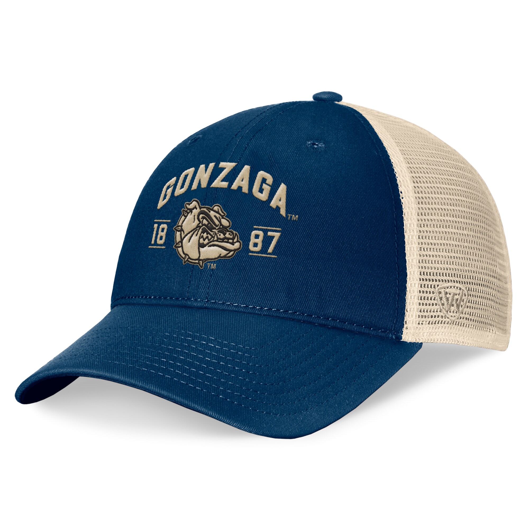 Gozags Shop - men8217s top of the world navy gonzaga bulldogs heritage waylon trucker adjustable hat Collection | Gonzaga Bulldogs Fan Essentials