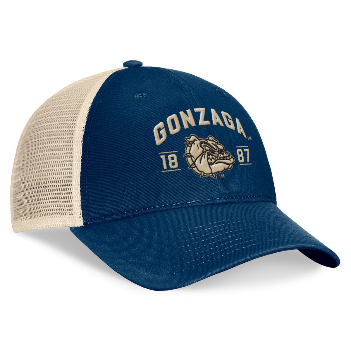 Gozags Shop - men8217s top of the world navy gonzaga bulldogs heritage waylon trucker adjustable hat Collection | Gonzaga Bulldogs Fan Essentials