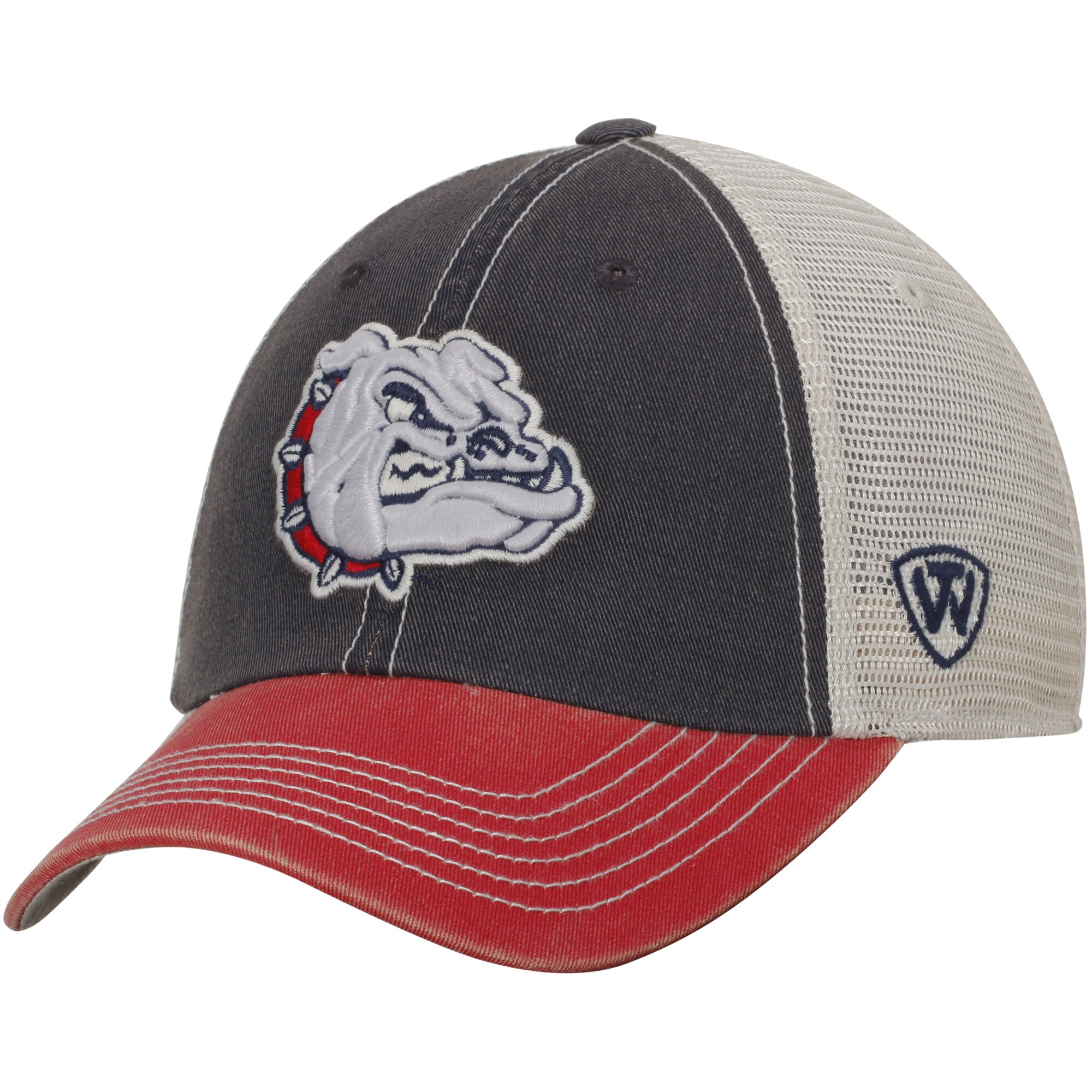 Gozags Shop - men8217s top of the world navyred gonzaga bulldogs offroad trucker hat Collection | Gonzaga Bulldogs Fan Essentials