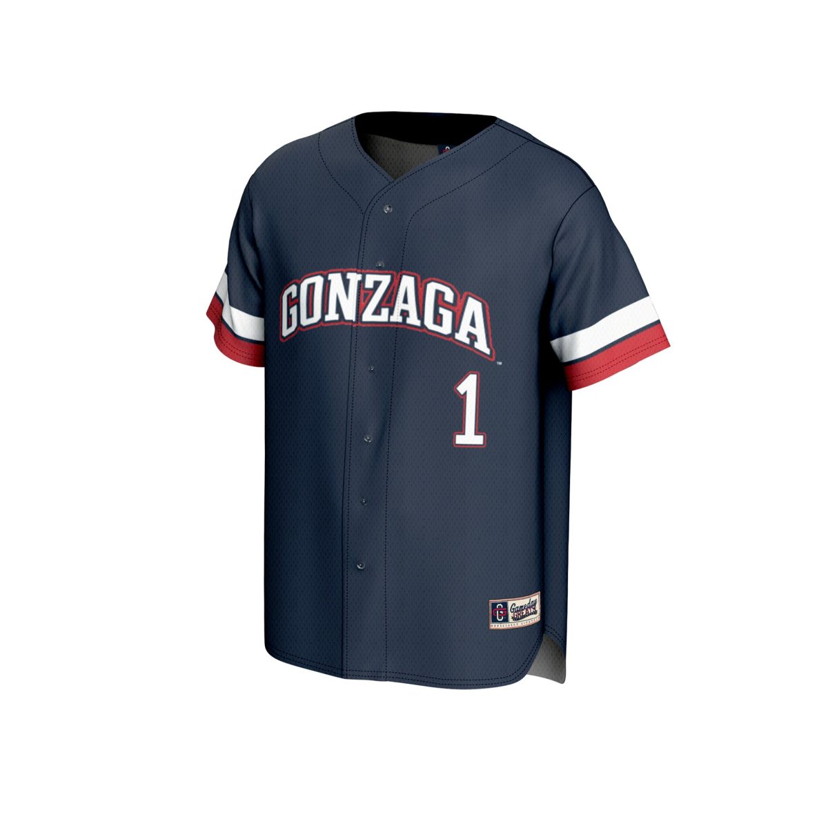Gozags Shop - unisex gameday greats 1 navy gonzaga bulldogs collegiate baseball fashion jersey Collection | Gonzaga Bulldogs Fan Essentials