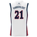 Gozags Shop - unisex gameday greats courtney vandersloot white gonzaga bulldogs lightweight basketball alumni jersey Collection | Gonzaga Bulldogs Fan Essentials