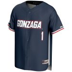 Gozags Shop - youth gameday greats 1 navy gonzaga bulldogs lightweight baseball jersey Collection | Gonzaga Bulldogs Fan Essentials
