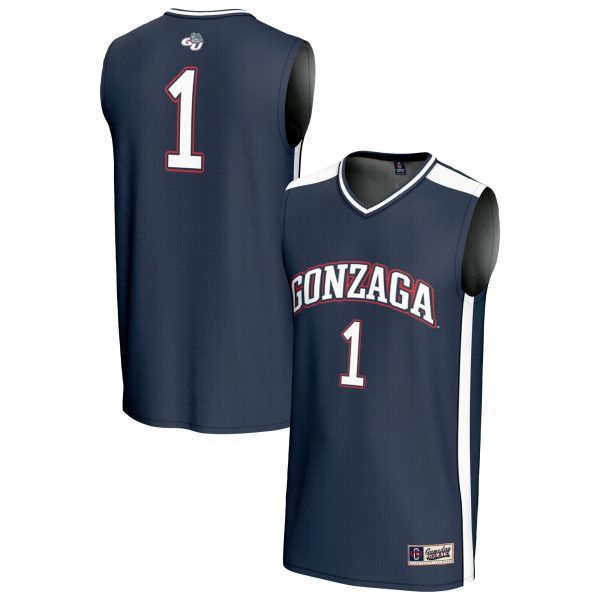 Gozags Shop - youth gameday greats 1 navy gonzaga bulldogs lightweight basketball fashion jersey Collection | Gonzaga Bulldogs Fan Essentials