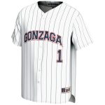 Gozags Shop - youth gameday greats 1 white gonzaga bulldogs lightweight baseball jersey Collection | Gonzaga Bulldogs Fan Essentials